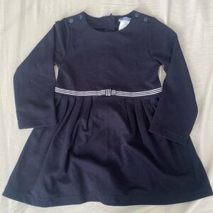 Jacadi dress in navy. Size 36 months